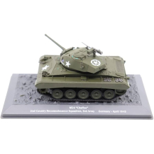 MOTORCITY 23190-45 M24 CHAFFEE LIGHT TANK 2ND CAVALRY RECONNAISSANCE SQUADRON, 3RD ARMY GERMANY, APRIL 1945