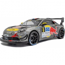 SOLIDO 1801630 1:18 ALPINE A110 RGT+ GREY 6 S . LOEB L . GODEY RALLYE DU MONT BLANC 2