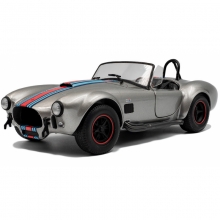 SOLIDO 1804913 1:18 SHELBY COBRA 427 MKII SOLIDO WORKS M RACING SILVER 1965
