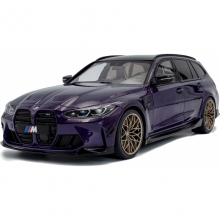 SOLIDO 1813701 1:18 BMW M3 TOURING WITH PERFORMANCE PARTS TWILIGHT PURPLE PEARL META