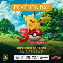 POKEMON DAY MIRAX TCG TOURNAMENTS 18 FECHA 01 DE MARZO 2026