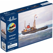 HELLER 55602 1:200 STARTER KIT TWIN SET JEAN BART + UTRECHT