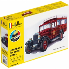 HELLER 56713 1:24 STARTER KIT CITROEN C4 SPLENDID HOTEL