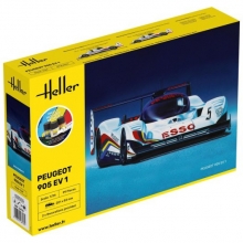 HELLER 56718 1:24 STARTER KIT PEUGEOT 905 EV 1