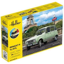 HELLER 56759 1:24 STARTER KIT RENAULT 4TL / GTL