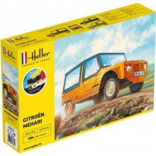 HELLER 56760 1:24 STARTER KIT CITROEN MEHARI