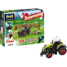 REVELL 01053 ADVENT CALENDAR RC CLAAS AXION 960 TRACTOR 1:60