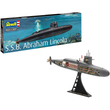 REVELL 05185 S S B ABRAHAM LINCOLN WITH INTERIOR 1:253