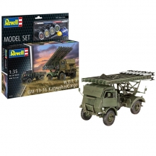 REVELL 63338 MODEL SET W O T 8 BM 13-16 KATYUSHA CARGO 1:35