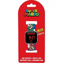 AT GSM4236 MARIO & LUIGI LED WATCH W / PRINTED STRAP
