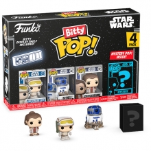 FUNKO 83668 BITTY BITTY POP STAR WARS EMPIRE STRIKES BACK LUKE 4 PACK