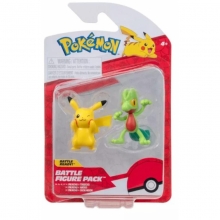 IMEX PKW3593 POKEMON FIGURA 2 PACK TREECKO PIKACHU