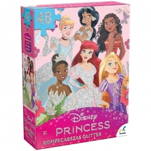 IMEX JCA-3095 PUZZLE PRINCESA ESPECIAL GLITTER
