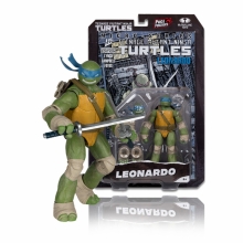 MCFARLANE 11337 TEENAGE MUTANT NINJA TURTLES PAGE PUNCHERS LEONARDO 5IN ACTION FIGURE WITH COMIC