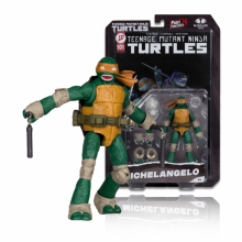 MCFARLANE 11347 TEENAGE MUTANT NINJA TURTLES PAGE PUNCHERS MICHELANGELO 5IN ACTION FIGURE WITH COMIC
