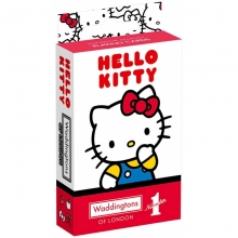 WINNING MOVES WM05101 HELLO KITTY WADDINGTONS NUMBER 1 PLAYING CARDS ENGLISH