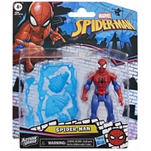 HASBRO G2718 SPIDERMAN ACTION VERSE FIGURE WITH GEAR SURTIDO