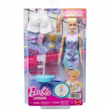 MATTEL JKB48 MUÑECA BARBIE PATINADORA SOBRE HIELO