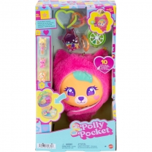 MATTEL JKC79 POLLY POCKET PLUSHIE BEAR COMPACT
