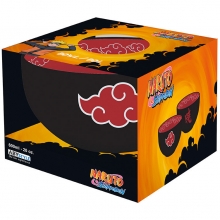 ABYSSE ABYBOL068 NARUTO SHIPPUDEN BOWL 600 ML AKATSUKI CARDBOARD PKG