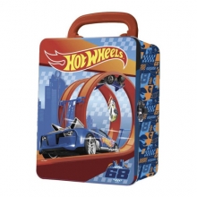 INTK HWCC2-23R CAJA METALICA PORTAUTOS HOTWHEELS DISE�O D