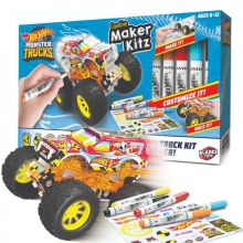 INTK HWM04Y KIT DE CREACION DE HOT WHEELS MONSTER TRUCK