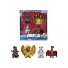 JADA 36699 2.5 METALS TOHO GODZILLA 4 PACK