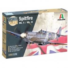 ITALERI 1482 1:72 SPITFIRE MK V MK IX ACES