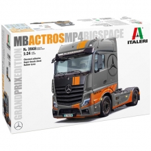 ITALERI 3968 MERCEDES BENZ ACTROS MP4 BIG SPACE GRAND PRIX EDITION
