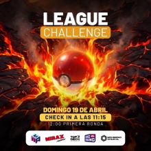 POKEMON LEAGUE CHALLENGE 7 FECHA DOMINGO 19 DE ABRIL 2026