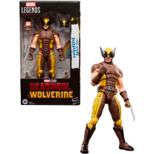 HASBRO G2366 MARVEL LEGENDS DEADPOOL WOLVERINE BROWN SUIT