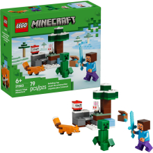 LEGO 21583 MINECRAFT LA AVENTURA DE STEVE EN LA TAIGA