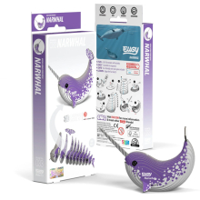 EUGY 105614 NARWHAL 3D PUZZLE