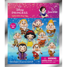MONOGRAM 86420 SNOW WHITE CLASSIC 3D FOAM BAG CLIP SERIES 66