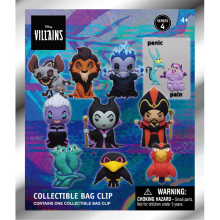 MONOGRAM 84030 VILLAINS 3D FOAM BAG CLIP SERIES 4