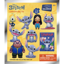 MONOGRAM 84060 LILO & STITCH MOVIE 3D FOAM BAG CLIP SERIES 63
