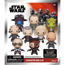 MONOGRAM 29025 STAR WARS BAD BATCH 3D FOAM BAG CLIP