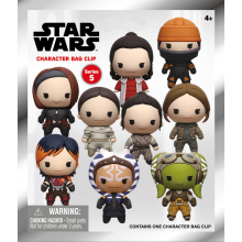 MONOGRAM 29085 WOMAN OF STAR WARS 3D FOAM BAG CLIP SERIES