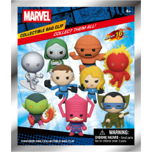 MONOGRAM 69100 FANTASTIC FOUR CLASSIC 3D FOAM BAG CLIP
