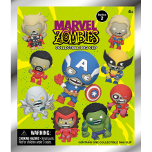 MONOGRAM 69045 MARVEL ZOMBIES 3D FOAM BAG CLIP SERIES 2