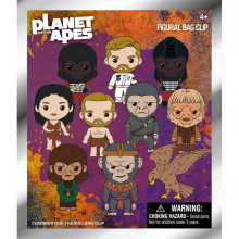 MONOGRAM 85990 PLANET OF THE APES 3D FOAM BAG CLIP SERIES 1