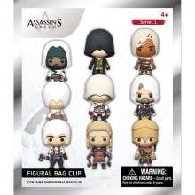 MONOGRAM 36710 ASSASSINS CREED 3D FOAM BAG CLIP SERIES 1
