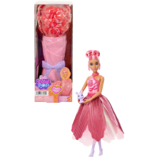 MATTEL JMF59 BARBIE REVEAL FLORES ROSA ROJA