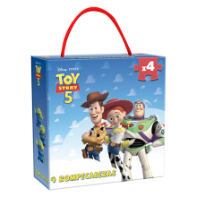 IMEX JCA-5062 PUZZLE TOY STORY 5 DE 60 PIEZAS 4 EN 1