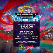POKEMON MIRAX PRE RELEASE FECHA 10 DE MAYO 2026