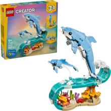 LEGO 31385 CREATOR ANIMALES MARINOS HERMOSOS DELFINES