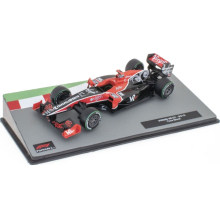 MAGAZINE F1VIRGIN 1:43 2010 VIRGIN VR 01 TIMO GLOCK, RED BLACK