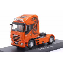 MAGAZINE G1470011 1:43 2008 IVECO STRALIS 450 ITALY, ORANGE
