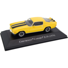 MAGAZINE USCAMARO 1:43 1970 CHEVROLET CAMARO Z 28, YELLOW BLACK