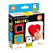 BANANAPANDA 49099 PUZZLE DISCOVERING SHAPES 16 PIEZAS